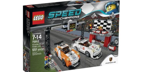 ToysRUs: LEGO Speed Champions Porsche Finish Line Set Only $24.99 (Regularly $49.99)
