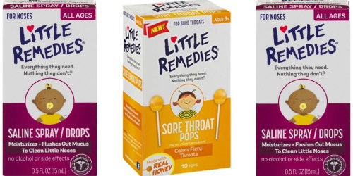 Amazon: Little Remedies Sore Throat Pops Only $2.88 Shipped