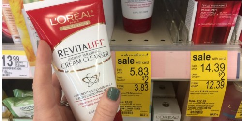 Walgreens Shoppers! L’Oreal Revitalift Skin Cleanser or Towelettes Just 83¢ (Regularly $7.29)