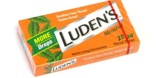 Amazon: Ludens Cool Menthol Throat Drops 20-Count Only 45¢ Shipped