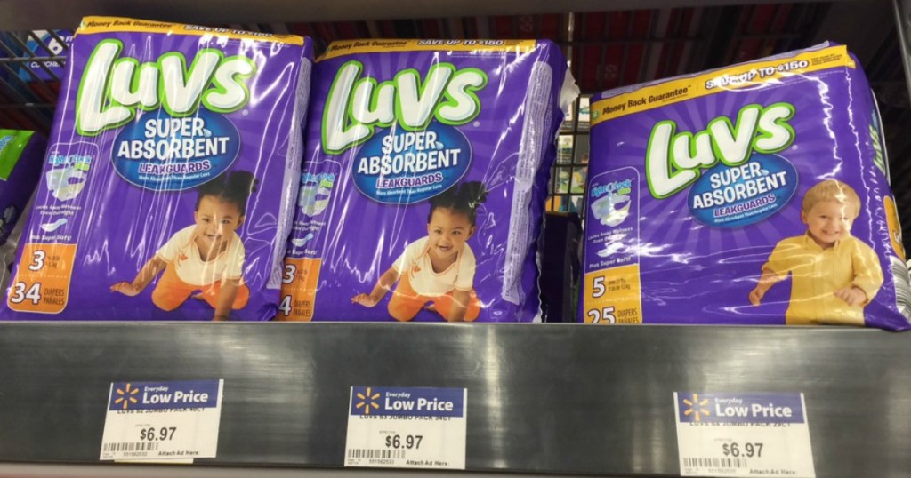 Luvs Diapers at Walmart