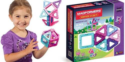 Amazon: Magformers Inspire 14-Piece Set Only $11.19 (Regularly $24.99)