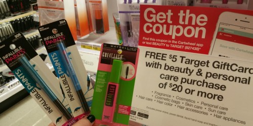 Target: 2 L’Oreal Eyeliners AND 1 Maybelline Mascara Under $5 After Gift Card Offer