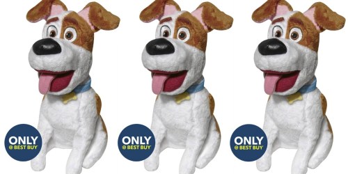 Best Buy: The Secret Life of Pets Max Plush Toy Only 99¢