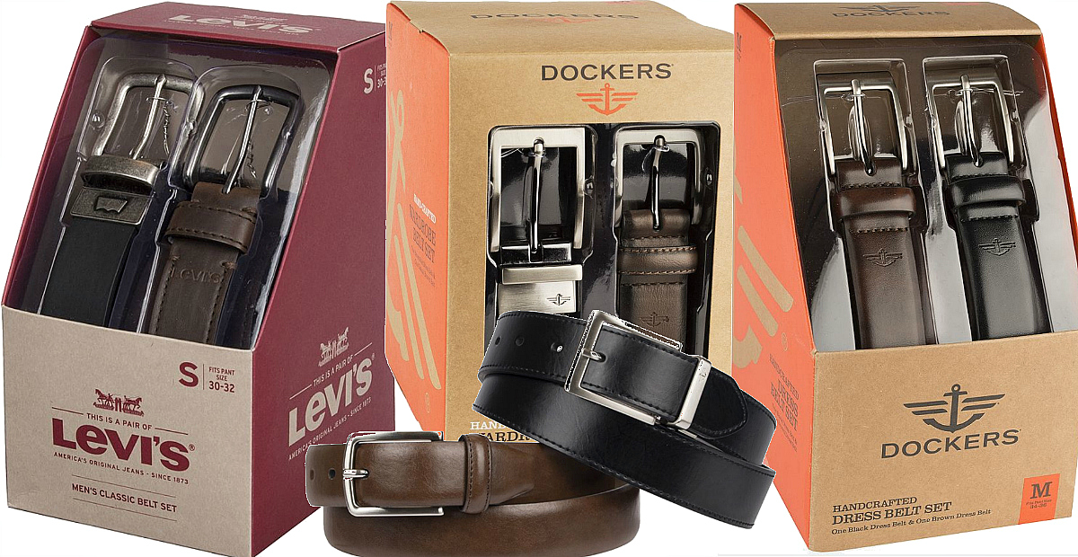 Kohls mens dockers belts Clearance