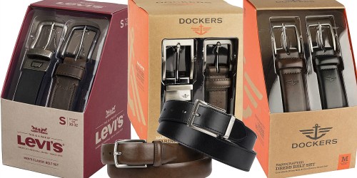 Kohl’s Cardholders: Men’s Belt Sets Only $12.60 Shipped (Regularly $60) – Great for Father’s Day