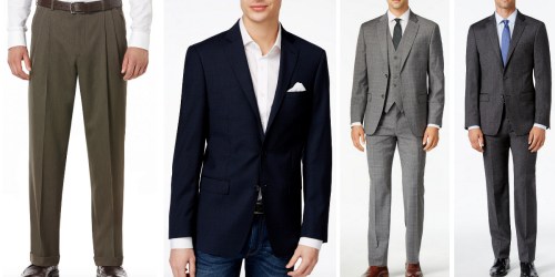 Macy’s.com: Tommy Hilfiger Gray Vested Suit Just $104.99 Shipped (Regularly $695) + More