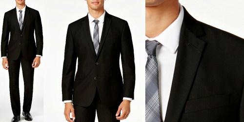 Macy’s.com: Up to 85% Off Men’s Suits = Kenneth Cole Reaction Slim-Fit Suit Just $67.99 (Reg. $375)