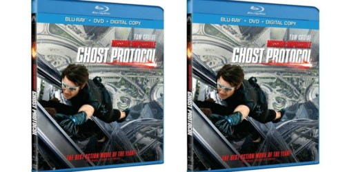 Walmart.com: Mission Impossible: Ghost Protocol Blu-ray + DVD + Digital Copy Only $5.81
