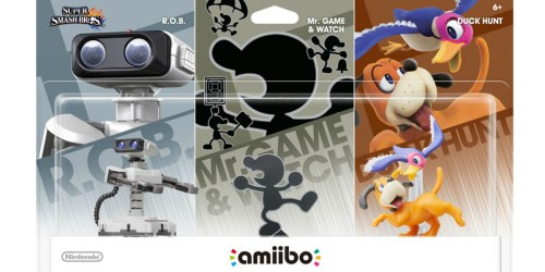GameStop: Nintendo amiibo Retro 3-Pack Just $10.97