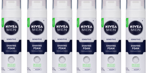 Amazon: SIX Nivea Sensitive Skin Shaving Foam Only $9.01 Shipped (Just $1.52 Each)