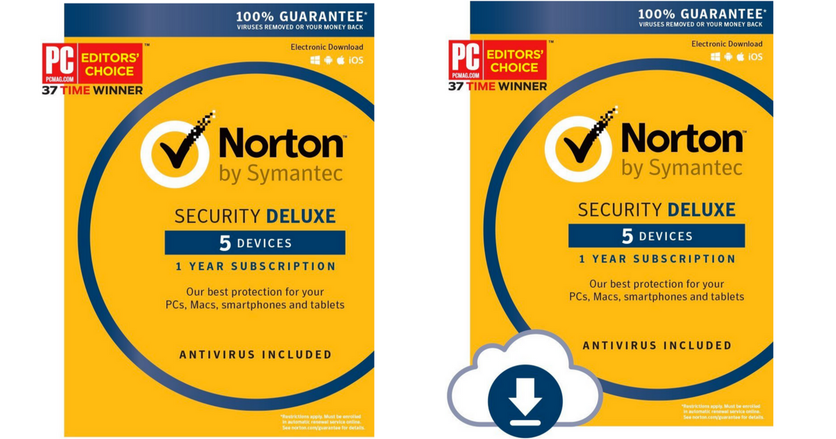 norton security 2017 5 devices