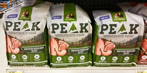 New $4/1 Rachael Ray Nutrish PEAK Dog Food Coupon = Only $6.99 Per Bag At Target & Walmart