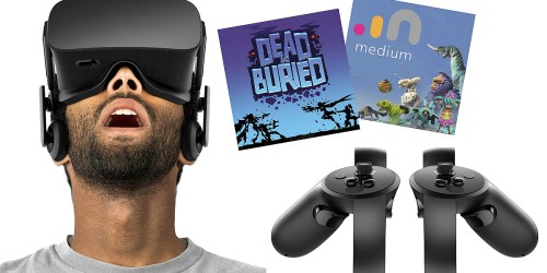 BestBuy.com: Oculus Rift Headset, Touch Controllers AND 7 Video Games $599.98 Shipped (Reg. $799.98)