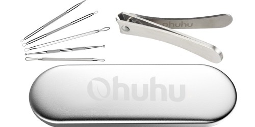 Amazon: 5-Piece Blackhead Remover Kit AND Stainless Steel Nail Clippers ONLY $7.99