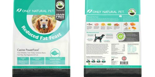 Only Natural Pet Reduced Fat Feast Canine PowerFood 22.5lbs Only $22.80 Shipped (Reg. $56.99)