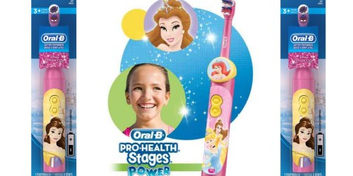 Amazon: Oral-B Stages Disney Princess Kid’s Electric Toothbrush Only $2.99 (Add-On Item)