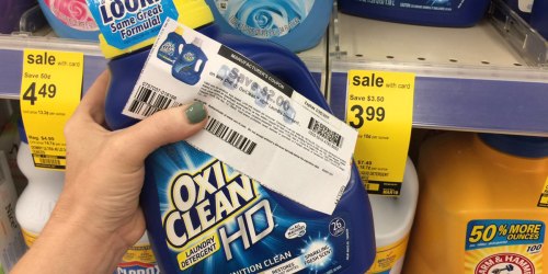 Walgreens Shoppers! Don’t Miss the Chance to Score OxiClean Detergent For $1.99 (Reg. $7.49)