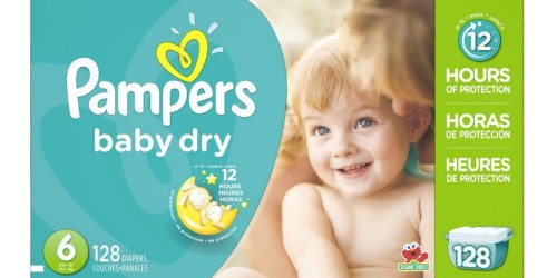 Amazon Family: Pampers Baby Dry Size 6 Diapers 128-Count Box $17.40 Shipped (Just 13.5¢ Per Diaper)