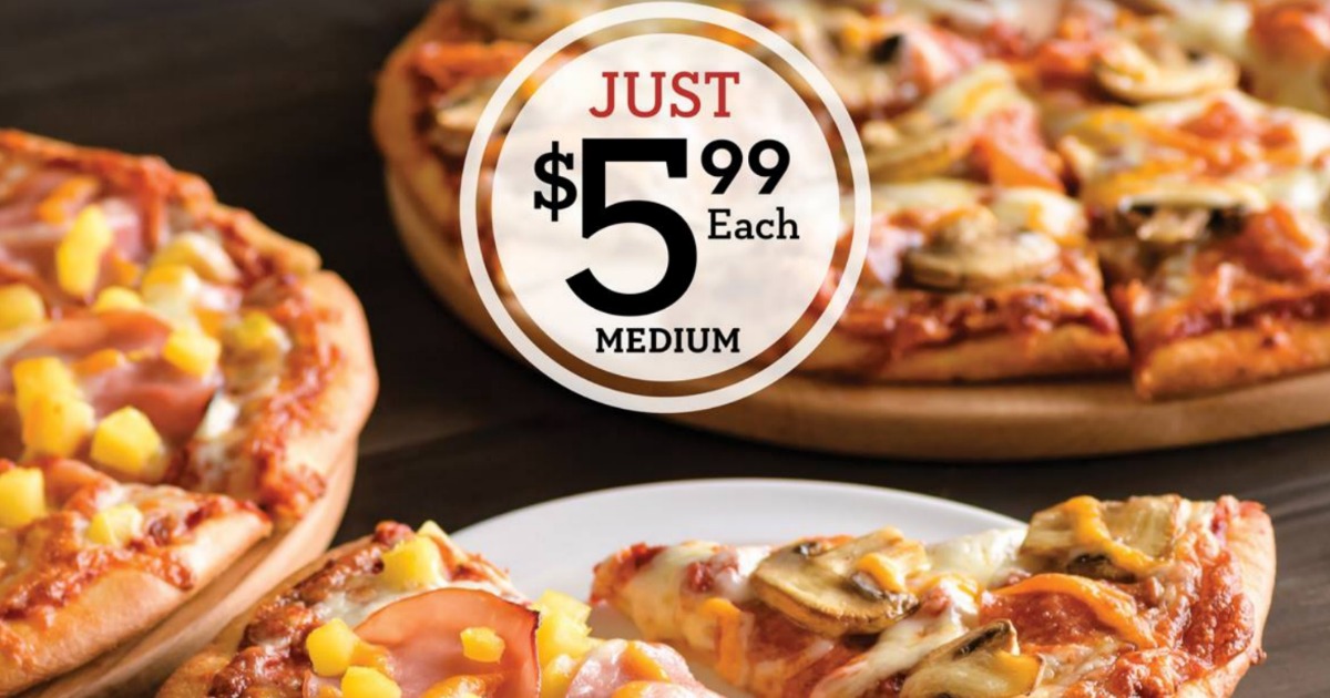Papa Murphy's 2 Medium 2Topping Pizzas Just 5.99 Each (Today Only)