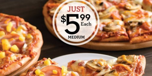 Papa Murphy’s: 2 Medium 2-Topping Pizzas Just $5.99 Each (Today Only)
