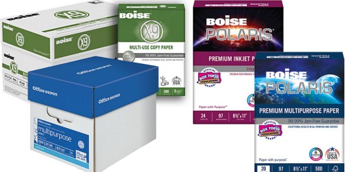 OfficeDepot/OfficeMax: Paper Reams Only 80¢ Each (After Bonus Rewards)