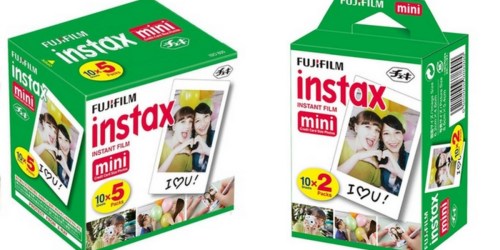 Fujifilm Instax Mini Film Pack 20-Count Only $10.99 (Regularly $19.99) + More