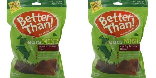 Amazon: Better Than Bacon Mini Ears Dog Treats 15-Pack Only $2.24 Shipped