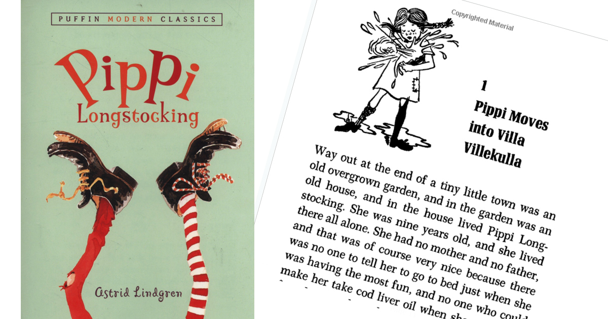 Amazon: Pippi Longstocking Paperback Book Just $2.99 (Regularly $6.99