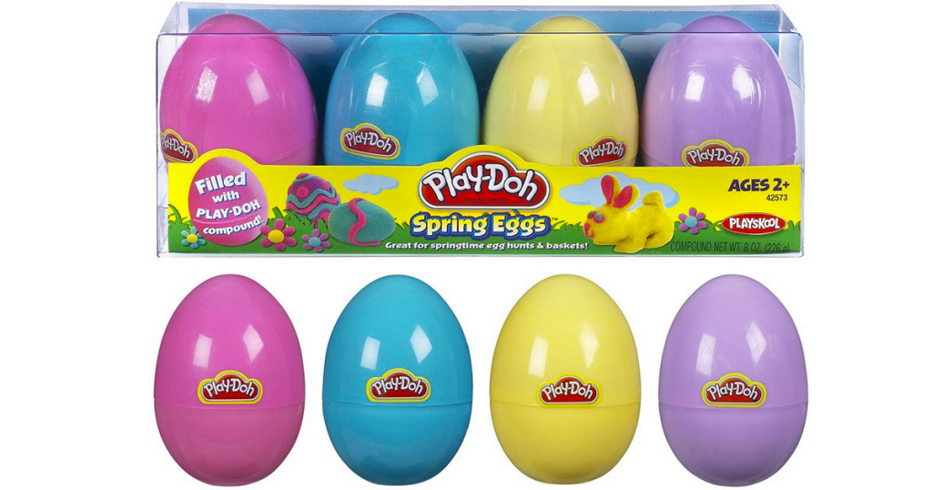 Kohl's Cardholders Hasbro PlayDoh 4Pack Spring Eggs Only 3.14 Shipped