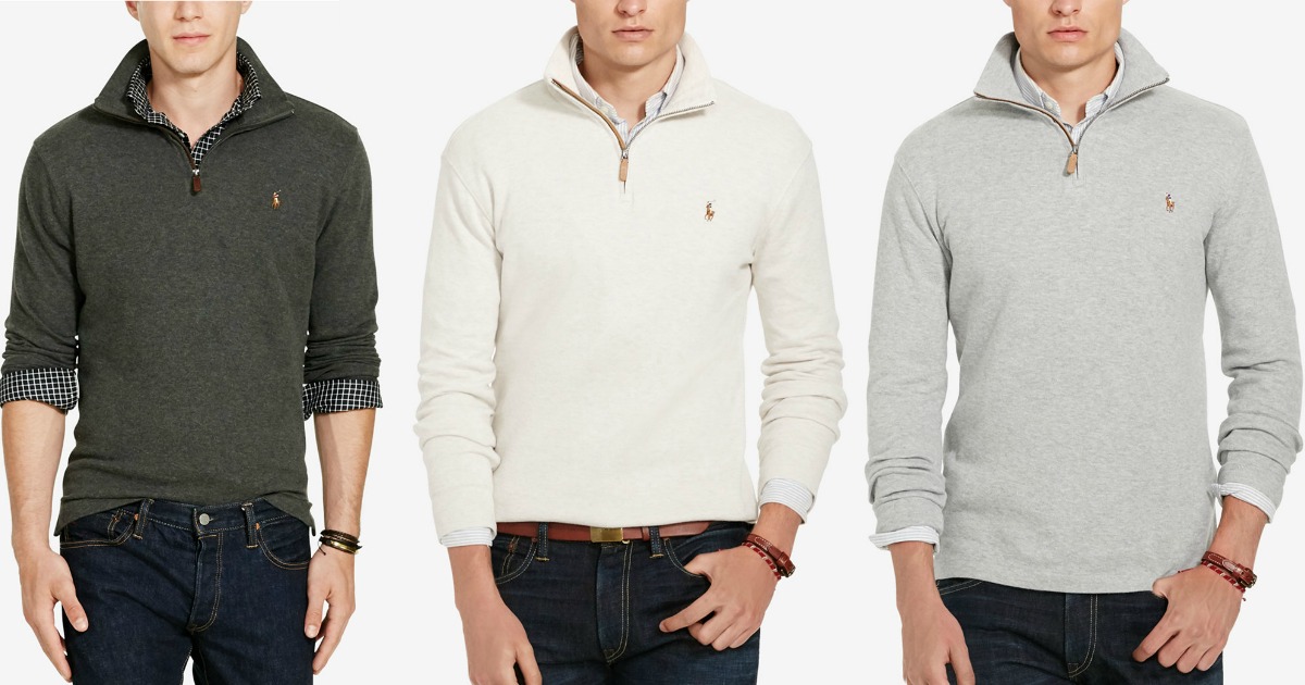 Macy's: Polo Ralph Lauren Men's Sweater Only $21 AND Pants Only $  (Regularly $89+!)