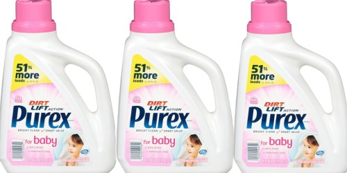 Amazon: Purex Liquid Baby Laundry Detergent 75oz Bottle Only $3.77 Shipped