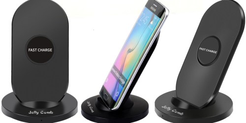 Amazon: Wireless Charging Station & Phone Stand Only $14.99 (Charge Your Samsung Galaxy)