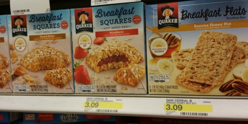 Target: Quaker Breakfast Squares Only $1.09 + More