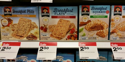Target: Score Over $12.50 Worth of Quaker Products For Just $3.84