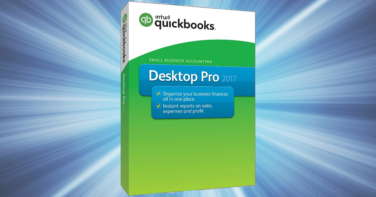 how o use quickbooks desktop pro 2017 for personal finances