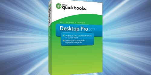 Amazon: QuickBooks Desktop Pro 2017 Software Only $149.99 Shipped (Regularly $299.99)
