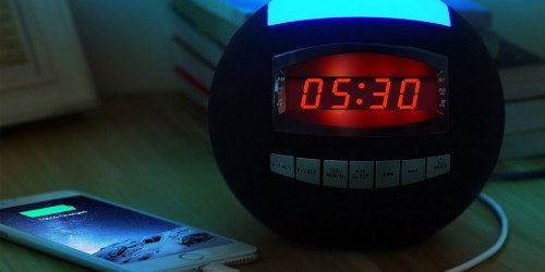 Amazon: Bluetooth Alarm Clock Just $19.79 (Regularly $39.99)