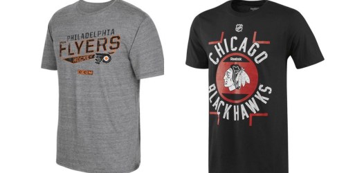 Reebok.com: 50% Off NHL Products = Men’s Tees Only $9.99 Shipped + More