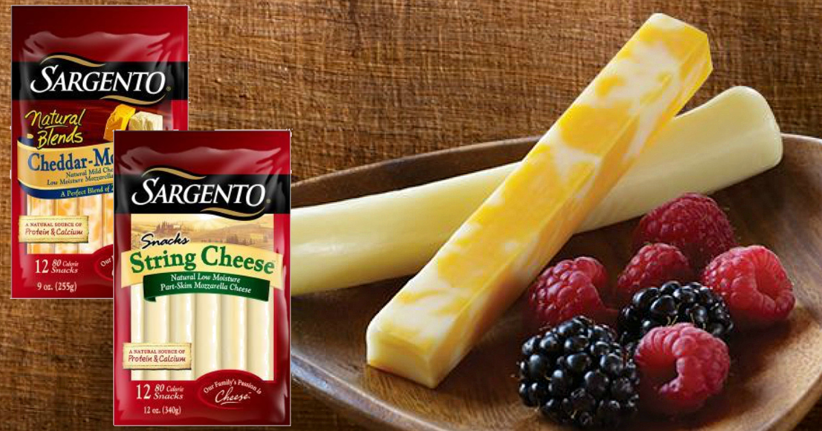 Rare $0.55/1 Sargento String or Stick Cheese Coupon