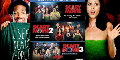 Walmart.com: Scary Movie Triple Feature Blu-ray w/ Instawatch Just $9.96