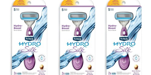 Amazon: Schick Hydro Silk Razor for Women w/ 2 Razor Refills Only $5.50 Shipped