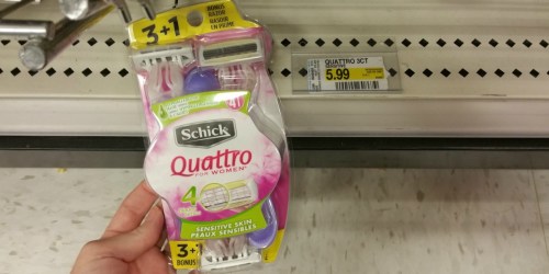Target Shoppers! Awesome Buys on Schick Razors, Gillette Razors, Tone Body Wash + More