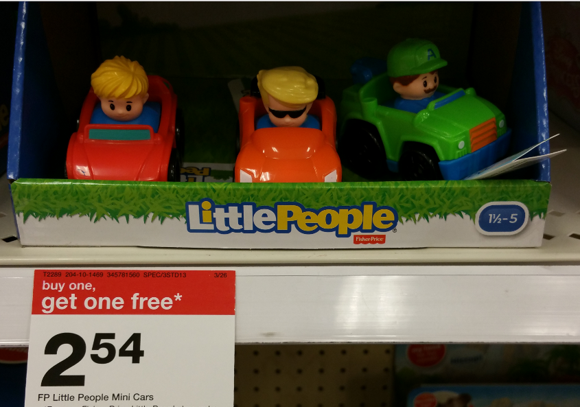 target little people cars