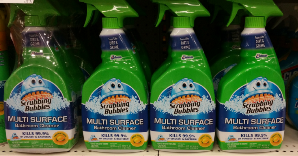 target scrubbing bubbles bathroom cleaner