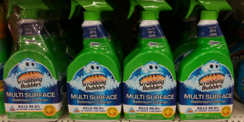Target: Scrubbing Bubbles Bathroom Cleaner ONLY 57¢ Per Bottle After Gift Card