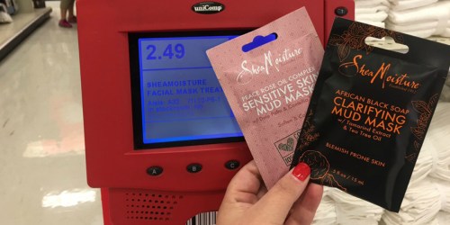High Value $2/1 ANY SheaMoisture Product Coupon = Mud Mask Packets Just 49¢ Each at Target