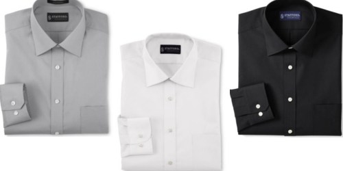 JCPenney: Men’s Stafford Dress Shirts Only $8 (Regularly $36)
