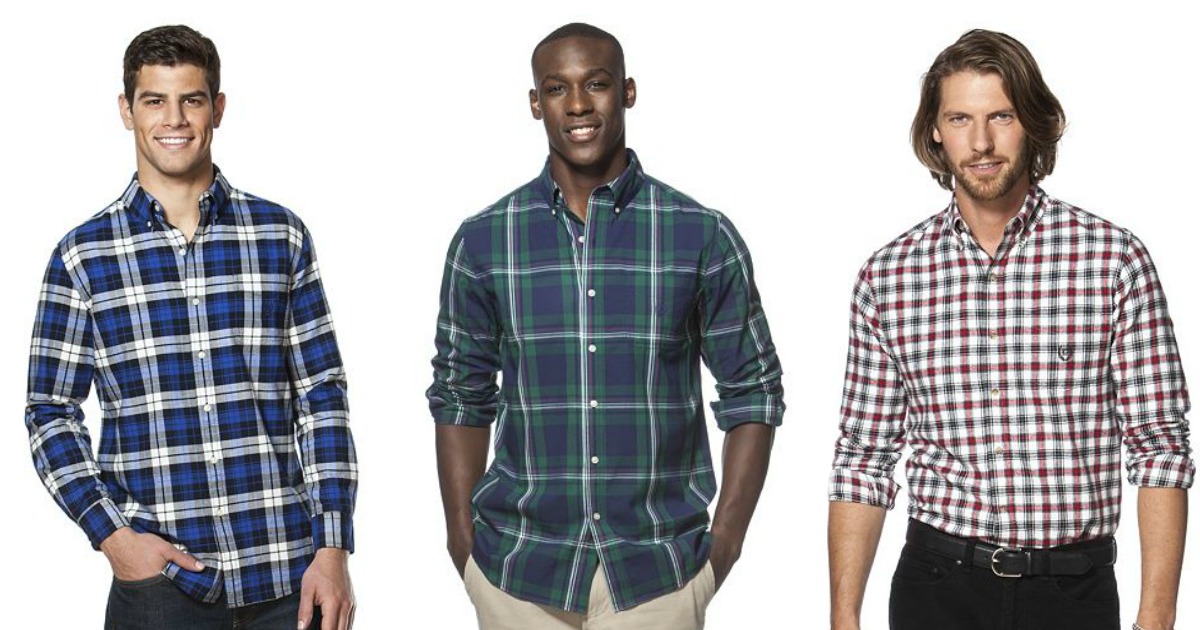 Kohl's Cardholders: FIVE Men's Chaps Button Down Shirts Only $31.50 ...