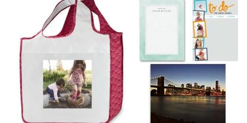 Shutterfly: FREE Personalized Gift – Just Pay Shipping (Reusable Bag, Notepad, OR 16×20 Print)